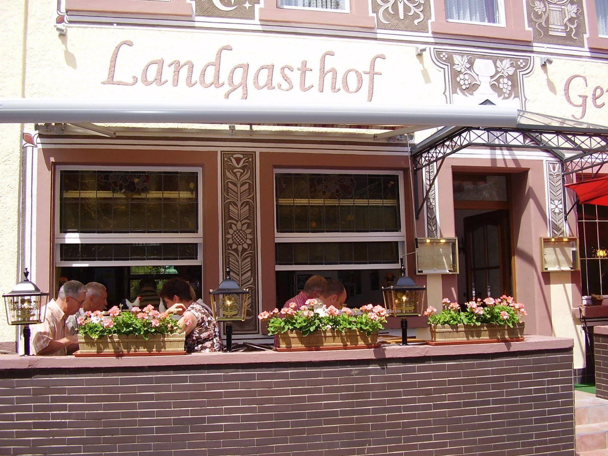 Landgasthof Germania Ruedesheim am Rhein Exterior photo